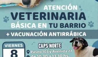 NUEVA JORNADA DE ATENCIN VETERINARIA BSICA EN BARRIOS